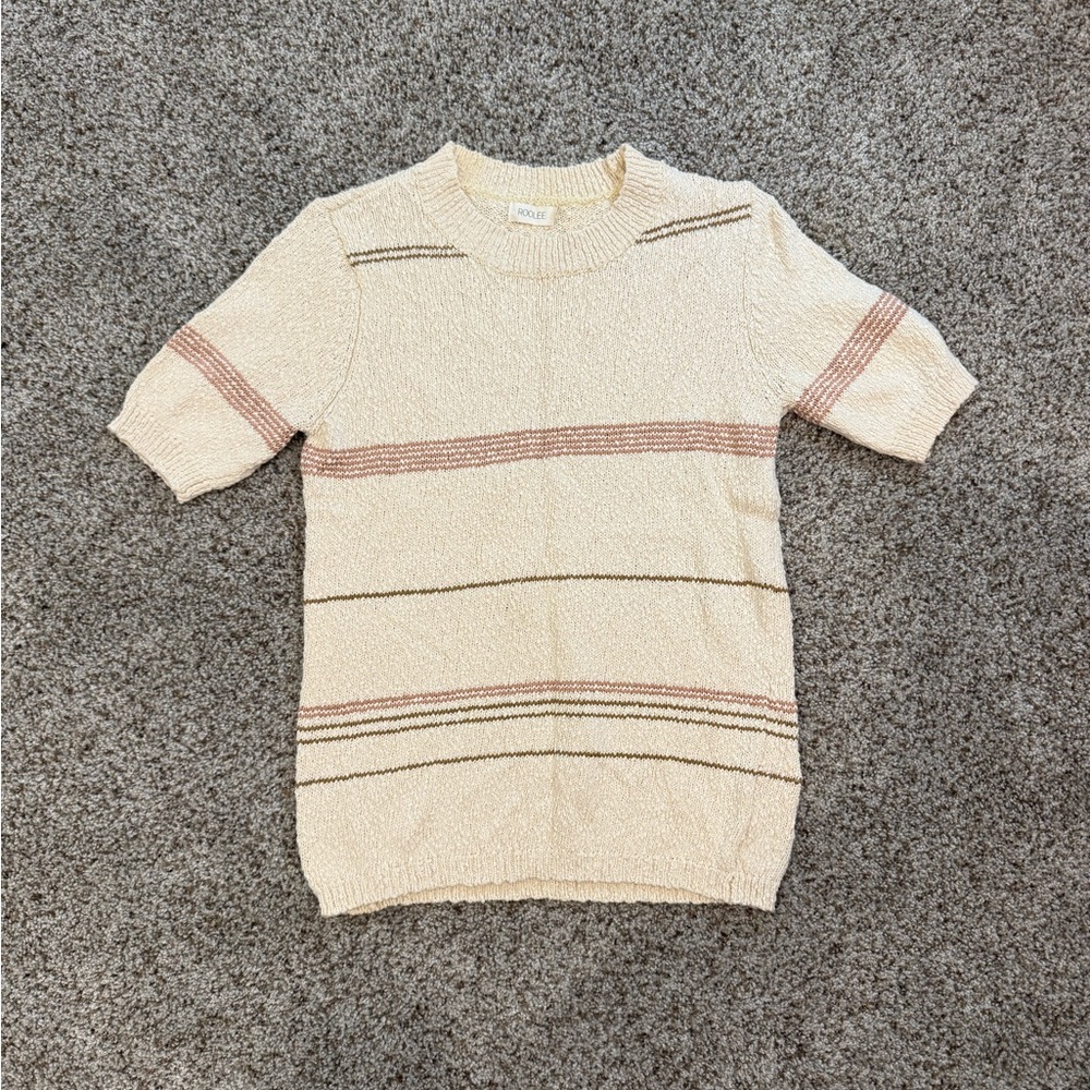 Roolee short sleeve sweater
